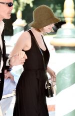 EMMA STONE Iut and About in Venice