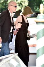 EMMA STONE Iut and About in Venice