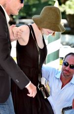 EMMA STONE Iut and About in Venice