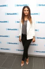 EMMANUELLE CHRIQUI at SiriusXM Studios in New York