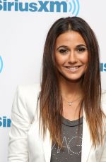 EMMANUELLE CHRIQUI at SiriusXM Studios in New York