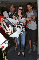 EMMY ROSSUM Arrives at LAX Airport 3008