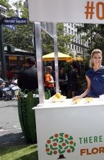 ERIN ANDREWS at Forida Orange Juice Tailgate Party
