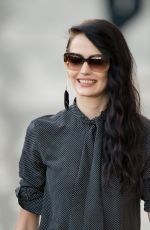 EVA GREEN Arrives at Jimmy Kimmel Live! in Hollywood