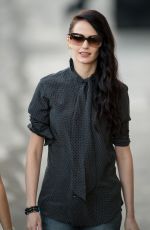 EVA GREEN Arrives at Jimmy Kimmel Live! in Hollywood
