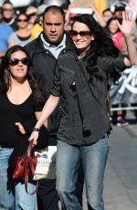 EVA GREEN Arrives at Jimmy Kimmel Live! in Hollywood