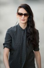 EVA GREEN Arrives at Jimmy Kimmel Live! in Hollywood