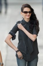 EVA GREEN Arrives at Jimmy Kimmel Live! in Hollywood