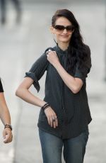 EVA GREEN Arrives at Jimmy Kimmel Live! in Hollywood