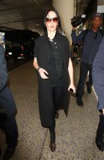 EVA GREEN Arrives at LAX Airport in Los Angeles