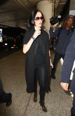 EVA GREEN Arrives at LAX Airport in Los Angeles