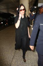 EVA GREEN Arrives at LAX Airport in Los Angeles