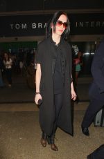 EVA GREEN Arrives at LAX Airport in Los Angeles