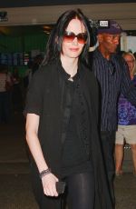 EVA GREEN Arrives at LAX Airport in Los Angeles