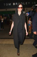 EVA GREEN Arrives at LAX Airport in Los Angeles