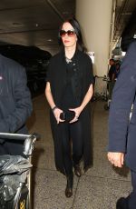 EVA GREEN Arrives at LAX Airport in Los Angeles