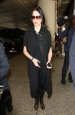 EVA GREEN Arrives at LAX Airport in Los Angeles