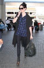 EVA GREEN Arrives at Los Angeles International Airport