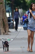 FAMKE JANSSEN Out and About in New York