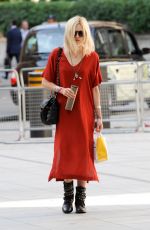 FEARNE COTTON Arrives at BBC Radio 1 Studios in London 3107