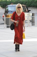 FEARNE COTTON Arrives at BBC Radio 1 Studios in London 3107