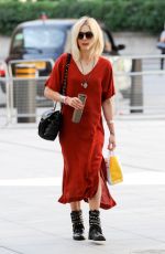 FEARNE COTTON Arrives at BBC Radio 1 Studios in London 3107