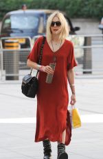 FEARNE COTTON Arrives at BBC Radio 1 Studios in London 3107