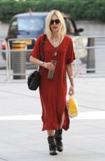 FEARNE COTTON Arrives at BBC Radio 1 Studios in London 3107
