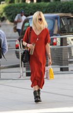 FEARNE COTTON Arrives at BBC Radio 1 Studios in London 3107