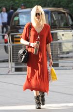 FEARNE COTTON Arrives at BBC Radio 1 Studios in London 3107