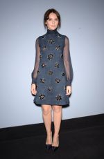 FELICITY JONES at Miu Miu Women