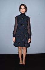 FELICITY JONES at Miu Miu Women