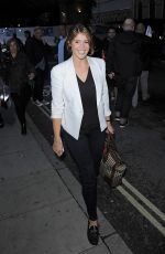 GEMMA ARTERTON Arrives at Kate Bush Concert in London