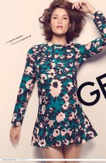GEMMA ARTERTON in Elle Magazine, August 2014 Issue