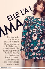 GEMMA ARTERTON in Elle Magazine, August 2014 Issue