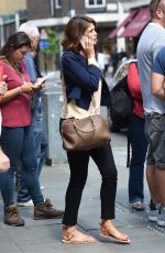GEMMA ARTERTON Out and About in Chelsea