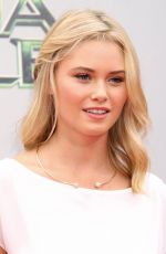 GINNY GARDNER at Teenage Mutant Ninja Turtles Premiere in Westwood