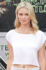 GINNY GARDNER at Teenage Mutant Ninja Turtles Premiere in Westwood