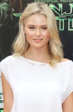 GINNY GARDNER at Teenage Mutant Ninja Turtles Premiere in Westwood