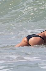 GISELE BUNDCHEN in Bbikini on the Beach in Costa Rica 