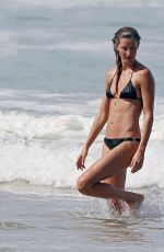 GISELE BUNDCHEN in Bbikini on the Beach in Costa Rica 