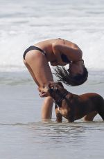 GISELE BUNDCHEN in Bbikini on the Beach in Costa Rica 