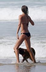 GISELE BUNDCHEN in Bbikini on the Beach in Costa Rica 