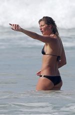 GISELE BUNDCHEN in Bbikini on the Beach in Costa Rica 