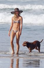 GISELE BUNDCHEN in Bikini at a Beach in Costa Rica