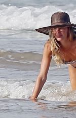 GISELE BUNDCHEN in Bikini at a Beach in Costa Rica
