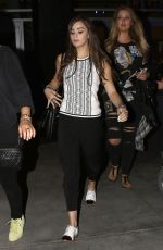 HAILEE STEINFELD Arrives at Justin Timberlake Concert in Los Angeles