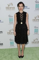 HAILEE STEINFELD at Beyond Hunger Gala
