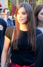 HAILEE STEINFELD at the Grove in West Hollywood
