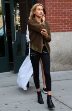 HAILEY BALDWIN and KYLIE JENNER Out and Aboout in New York
